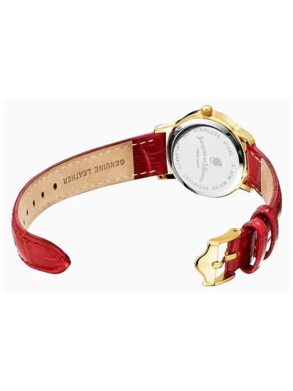 NWT Jacques Du Manoir Genesis Ladies White Dial Ladies Watch